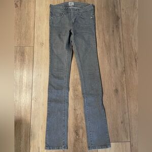 Naked & Famous Grey Stretch Denim